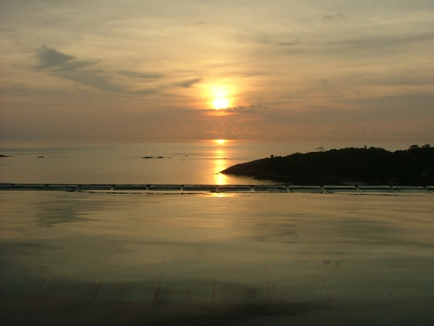Kayjon Villa, Samui, sunrise